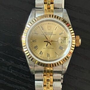 Tudor Two-Tone Gold  princess date 26mm SOLD